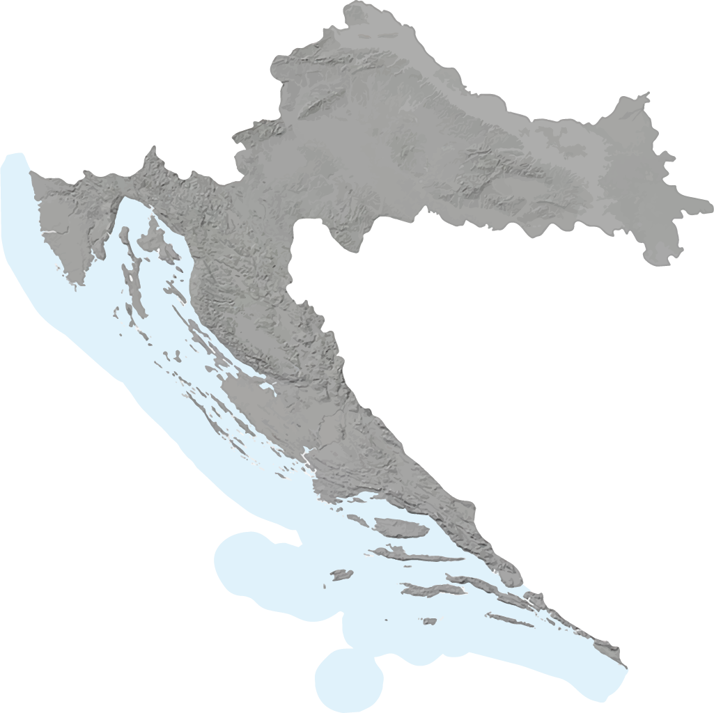 karta Hrvatske